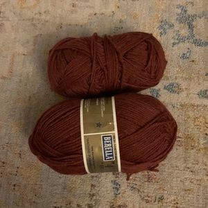 Beautiful Dark Rose Yarn